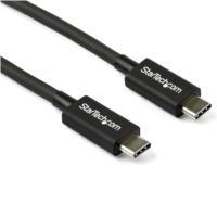 CABLE THUNDERBOLT 3 DE 0.8M - 40GBPS - CERTIFICADO - ACTIVO - COMPATIBLE USB-C - ENTREGA DE POTENCIA PD 100W - DUAL 4K - STARTECH.COM MOD. TBLT34MM80CM CABLE THUNDERBOLT 3 DE 0.8M - 40GBPS - CERTIFICADO - ACTIVO - COMPATIBLE USB-C - ENTREGA DE POTENCIA PD 100W - DUAL 4K - STARTECH.COM MOD. TBLT34MM80CM